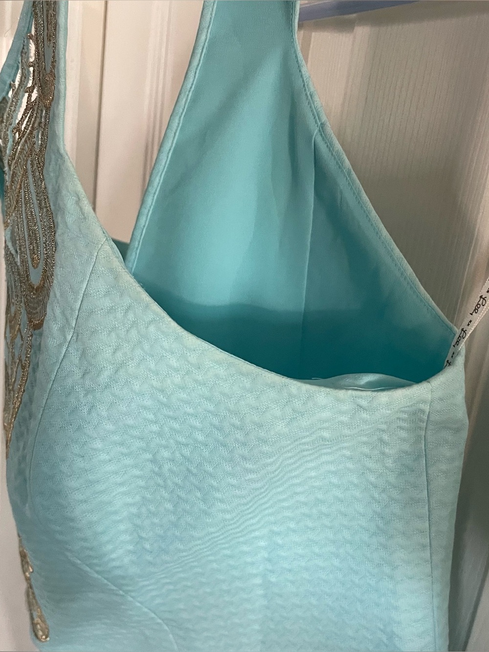 Lilly Pulitzer Baby Blue Sleeveless Midi Dress size 6 - Picture 8 of 16